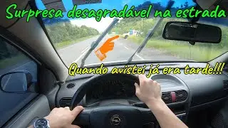 Surpresa desagrad&aacute;vel na estrada - Espero que n&atilde;o chegue essa multa!!!