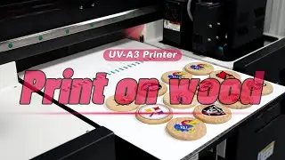 Print on Wood with A3 UV Printer | Glossy, Waterproof & Custom Finish!