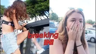 we had to break into our car in hawaii!!! (seriously!!!!!!) // Jill Cimorelli