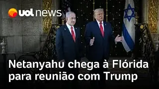 Trump se reúne com Netanyahu na Flórida para discutir a nova fase do cessar-fogo em Gaza