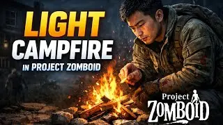 How to LIGHT CAMPFIRE in Project Zomboid (Step by Step)