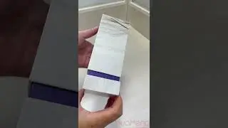 Luxurious Purple CBD Oil and Hair Care Packaging Box