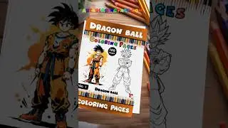 Dragon ball anime Coloring pages #dragonball #dragonballz #coloring #coloringpage #us #anime