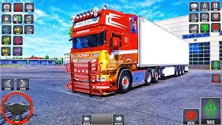 American Truck Cargo Games Sim / Mobile Truck Simulator Game - Android Gameplay