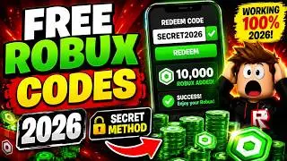 Free Robux Codes 2026 🔥 Secret Roblox Promo Code for Free Robux
