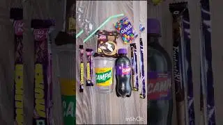 Satisfying Video ASMR: lollipops candy unboxing and opening campa cold drink  toy  gummy candy