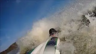 Crashes on Stand Up Jet Ski SX-R 1500