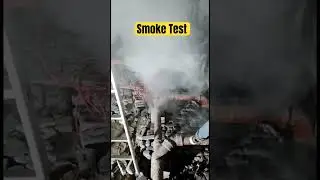 Smoke test #construction #civilengineering #viralvideo #trending #shortsvideo #smoke #firefighting