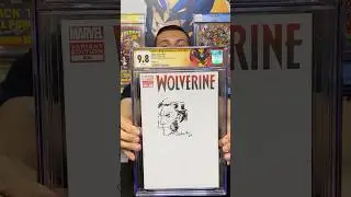 Rare Wolverine Comic Book Sketch: CGC Unboxing