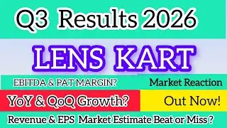 Lenskart Q3 Results 2026 | Lenskart Share News Today | Lenskart Share Latest News Today