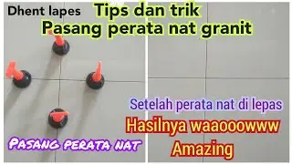 tips dan cara memakai alat perata granit dan kramik