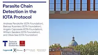 Tokenomics 2nd Conference - Parasite Chain Detection in the IOTA Protocol
