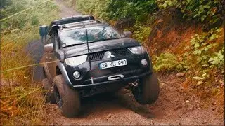 EXTREME OFF ROAD🏆Mercedes X-Class🔥  Toyota Hilux🔥 Jeep Grand cherokee   🧭⛰️SADECE 2 ARAÇ ÇIKABİLDİ
