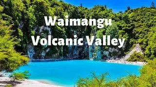 Waimangu Volcanic Valley, Rotorua - New Zealand (with DJI Mavic Air)