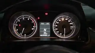 Suzuki Dzire - How to set the clock on the dashboard (easy step)