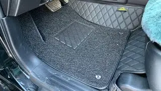 Автомобильные 3D ковры с АлиЭкспресс. ТЛК Прадо 150. Установка и чистка.
