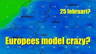 Meters sneeuw in Alpen, Nederland crazy shit?