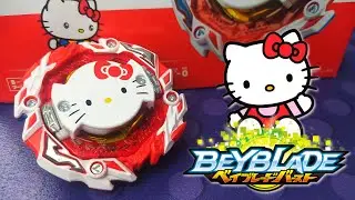 B-00 ASTRAL HELLO KITTY Ov.R'-0 - Beyblade Burst BU Unboxing !