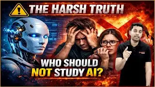 Who Should NOT Study AI? The Harsh Reality of B.Tech AI & DS | AI & ML