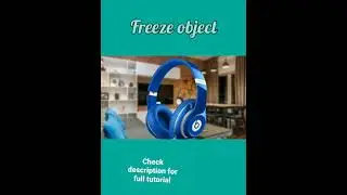 Freeze object || KINEMASTER Tutorial #shorts