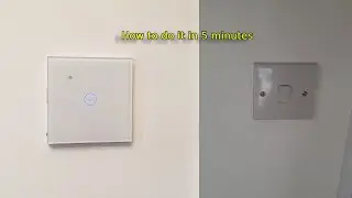 How to install a Smart switch 1 gang 1 way