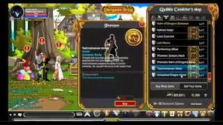 AQWorlds Quibble 2012 Shop