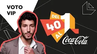 VOTO VIP Sebastian Yatra en Del 40 al 1 CocaCola | LOS40