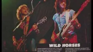 Wild Horses - Saturday Night (live '80)