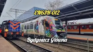 Odjazd EN63H-012 z regio Barnim rel Bydgoszcz Gł&oacute;wna Szczecin Gł&oacute;wny 