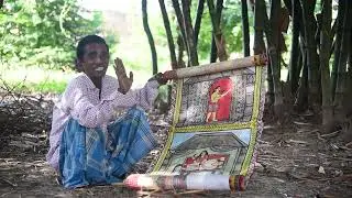 Poter Gaan - Maa Manasha Pot by Manshur | Itagoria Patachitra