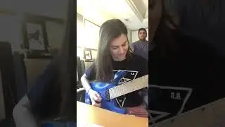 When your husband likes your riffs 💃🏻 Song: Moonlighter