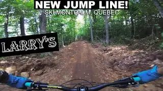 LARRY'S//SKI-MONTCALM, RAWDON QC//2021//Sneak peak at this new jump line.