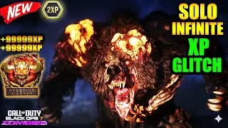 *NEW* BO7 SOLO UNLIMITED XP GLITCH AFTER PATCH! XP/CAMOS/GOBBLEGUMS EVERYTHING! (BO7 ZOMBIES GLITCH)