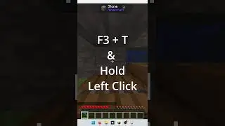 AFK block breaking with only vanilla features.