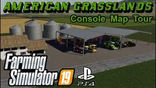 American Grasslands | Console Map Tour | Farming Simulator 19