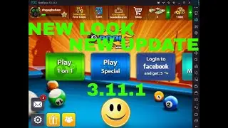 😱 😱 8 Ball Pool | Totally Different Look 😍 Version 3.11.1 New Updated😍😎