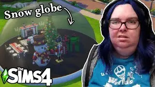 Building a Snow Globe in 10 MINUTES in The Sims 4