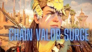 Horizon Forbidden West - Chain Valor Surge is very effective even on Very Hard