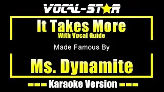 It Takes More - Ms. Dynamite КАРАОКЕ (с нецензурной лексикой) с вокальным сопровождением