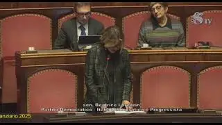 17 dicembre2025 - Il mio intervento in Aula sul rendiconto delle spese del Senato