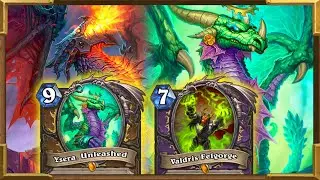 Hearthstone: Dragons Druid And Hand Size Warlock | Ysera, Valdris Felgorge  | Descent of Dragons