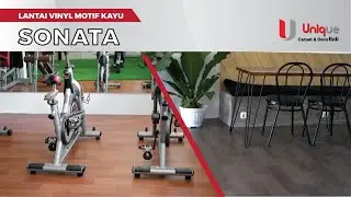 REVIEW VINYL FLOORING MOTIF KAYU BEST SELLER TIPE SONATA TEBAL 1.5MM UNIQUE CARPET DECO BALI