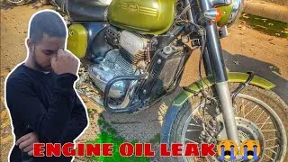 JAWA 42 Engine Oil Leaking Problem 😭😭😭