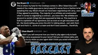 Dez Bryant said what ? Shan Shariff said what ? Father and Son Discuss