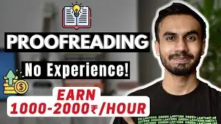 PROOFREADING JOBS ONLINE NO EXPERIENCE | Proofreading for Beginners in INDIA (2021)