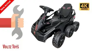 4x24V motors 6 Wheeler ride-on car with remote assembly guide