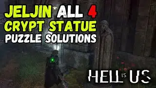 Hell is Us: Jeljin All 4 CRYPT STATUE PUZZLE SOLUTIONS 🗿🏛️ #HellIsUs #gamingtips