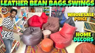 Sofa type bean bag | cotton rope swing | wall decor items | t10 decor&rsquo;s Coimbatore 
