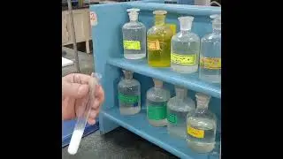 Detection of basic radical in the salt