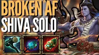 FARMING KILLS AS SHIVA | Smite Season 9 Ranked Conquest | This god is actually broken